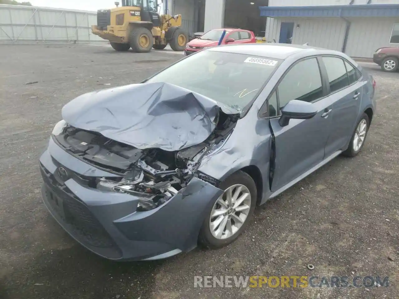 2 Photograph of a damaged car 5YFVPRAE6LP099207 TOYOTA COROLLA 2020