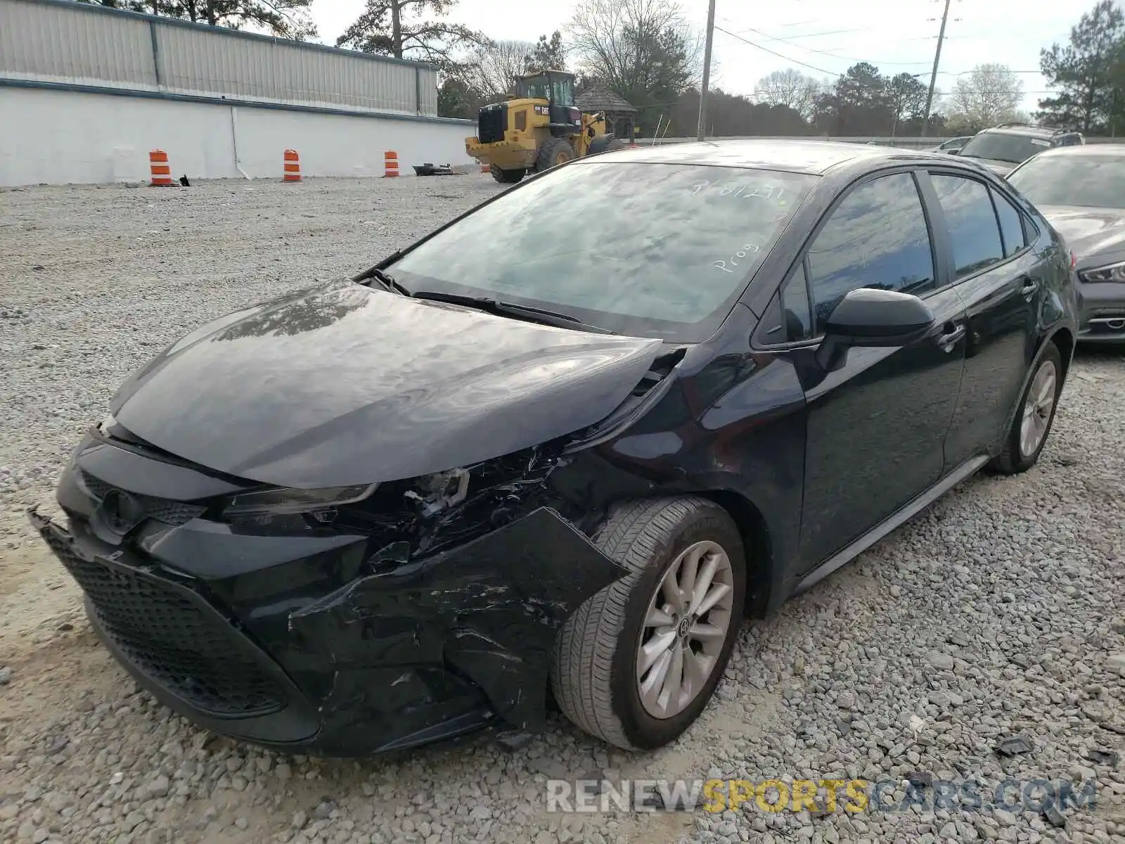 2 Photograph of a damaged car 5YFVPRAE6LP113932 TOYOTA COROLLA 2020