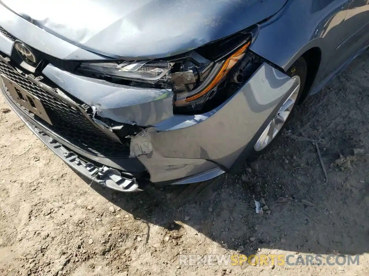 9 Photograph of a damaged car 5YFVPRAEXLP099730 TOYOTA COROLLA 2020