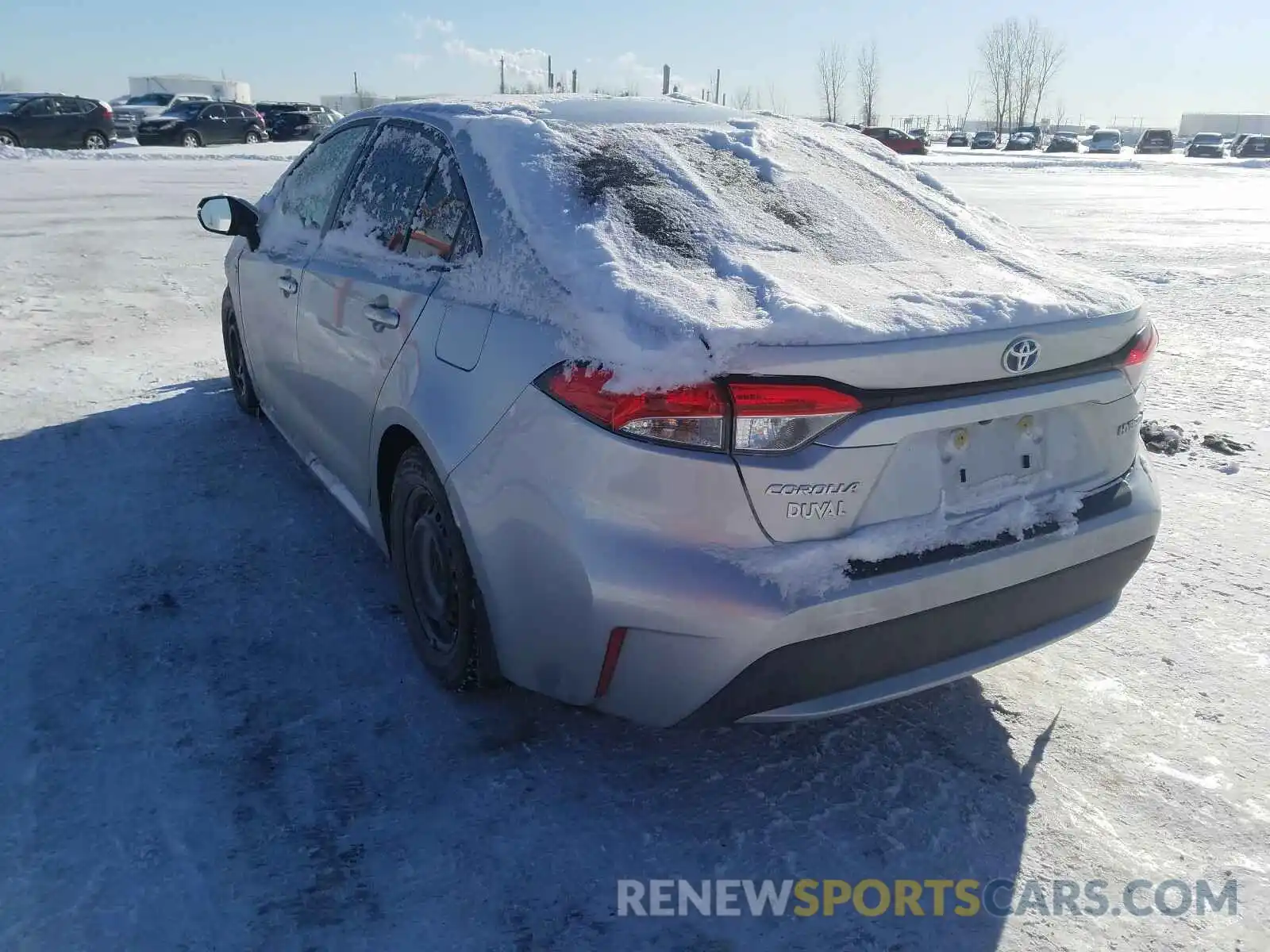 2 Photograph of a damaged car JTDBBRBE1LJ010423 TOYOTA COROLLA 2020