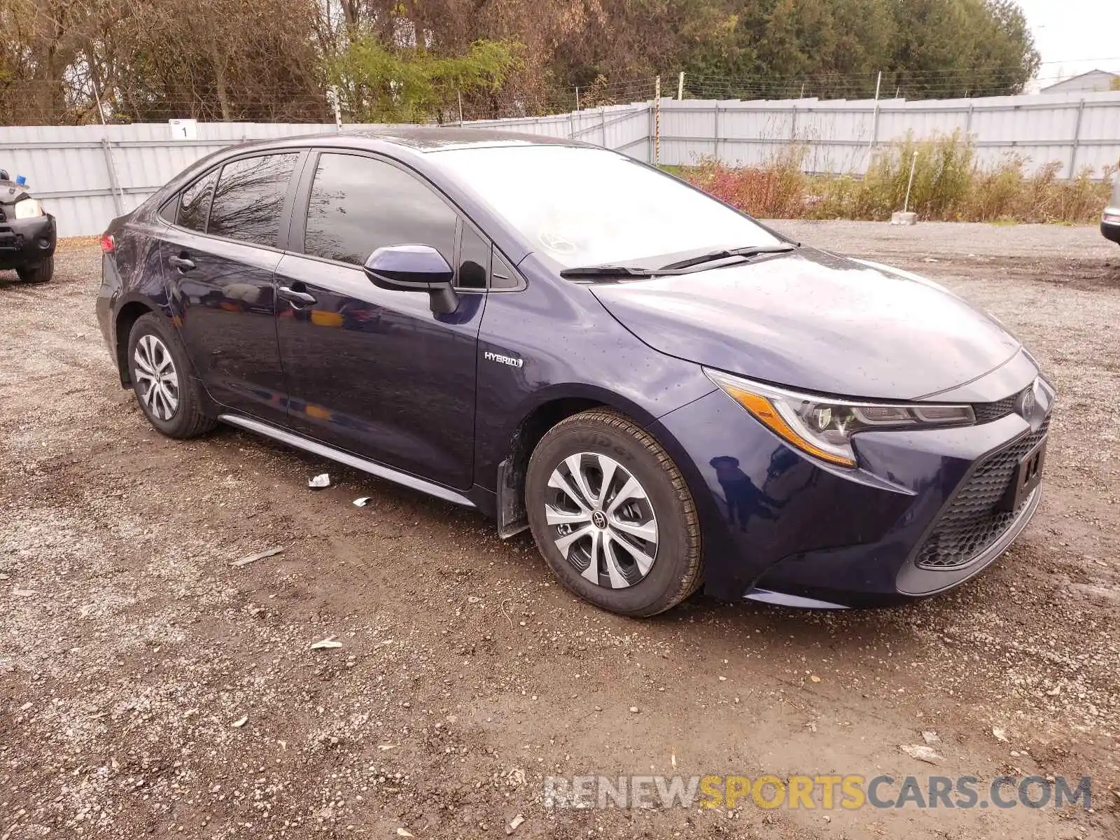 1 Photograph of a damaged car JTDBBRBE3LJ006454 TOYOTA COROLLA 2020