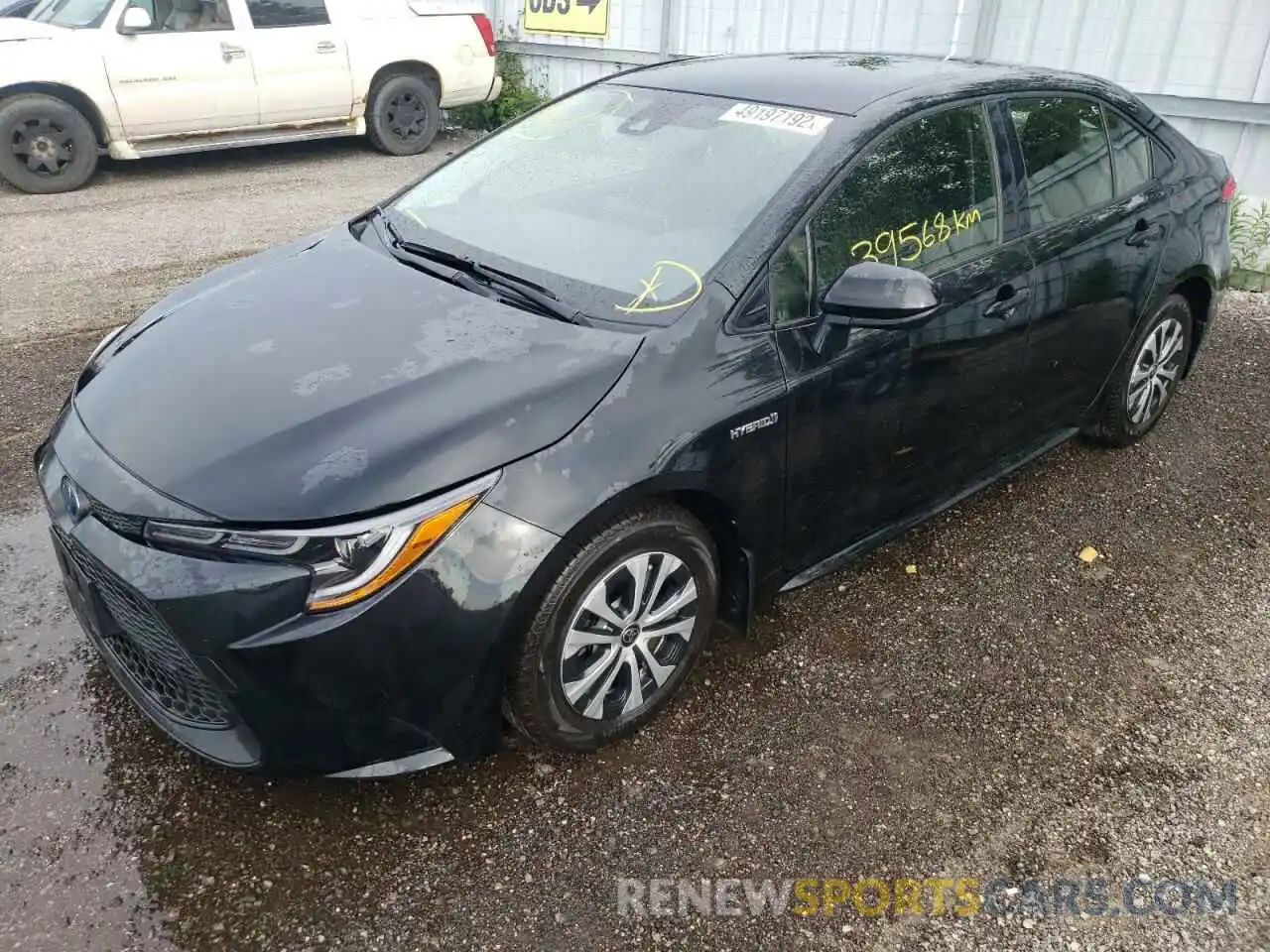 2 Photograph of a damaged car JTDBBRBE4LJ028611 TOYOTA COROLLA 2020