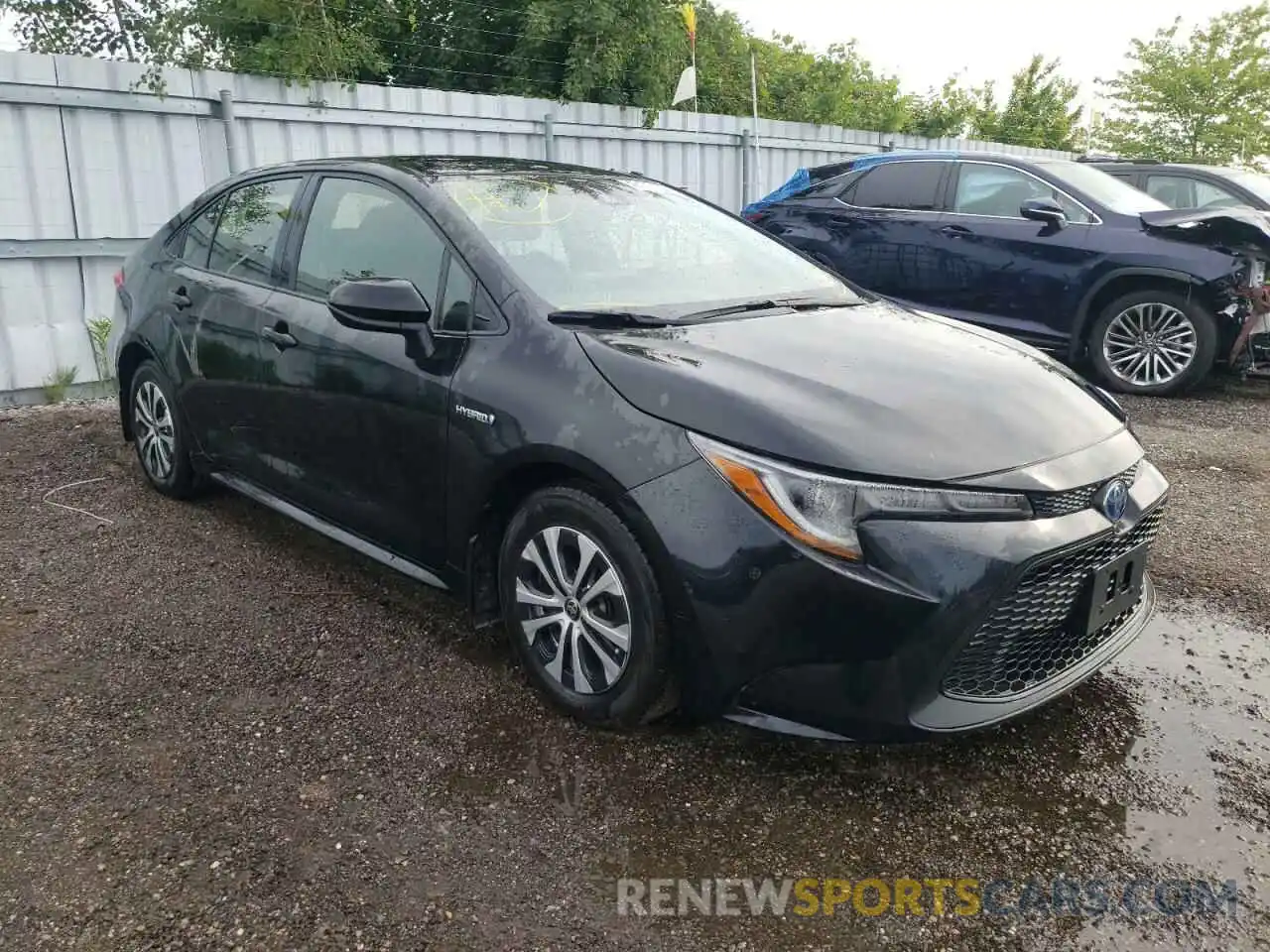 9 Photograph of a damaged car JTDBBRBE4LJ028611 TOYOTA COROLLA 2020