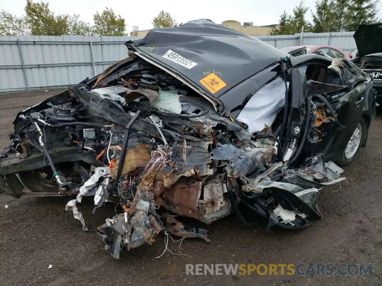 9 Photograph of a damaged car JTDBBRBE5LJ023322 TOYOTA COROLLA 2020