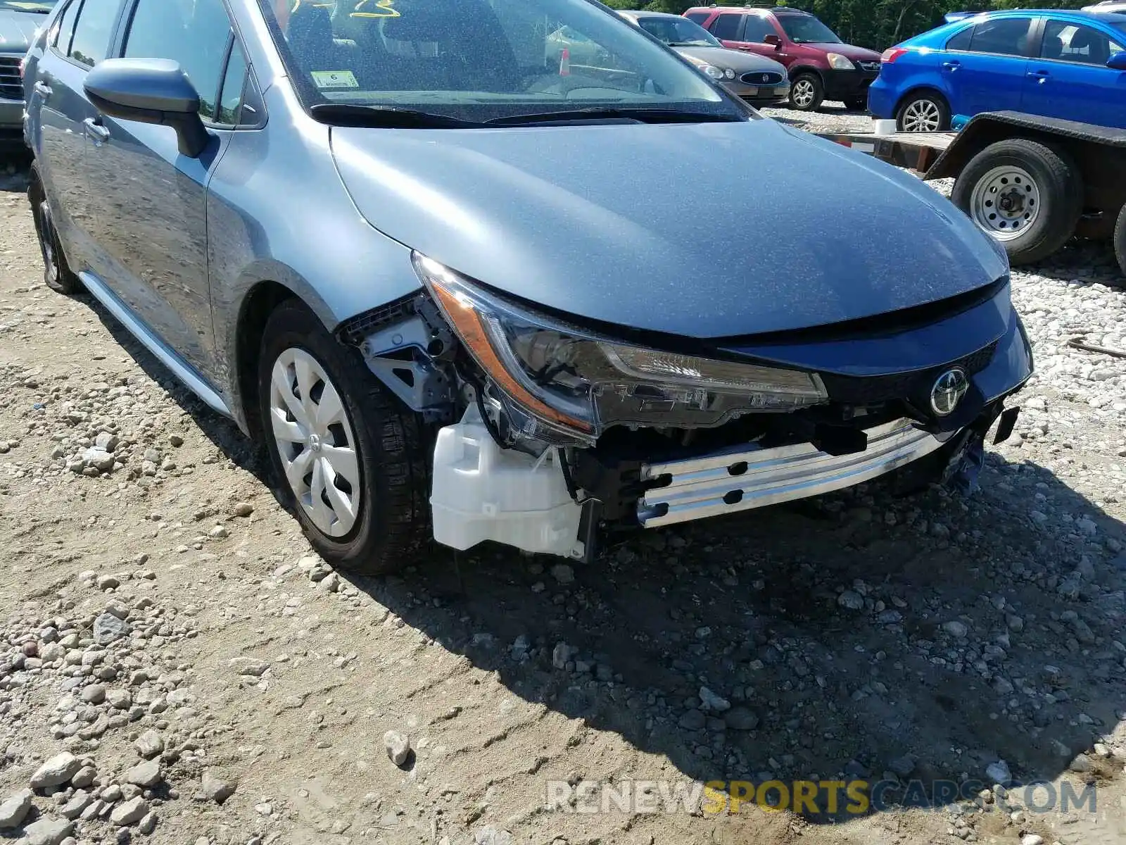 9 Photograph of a damaged car JTDDPRAE0LJ000297 TOYOTA COROLLA 2020