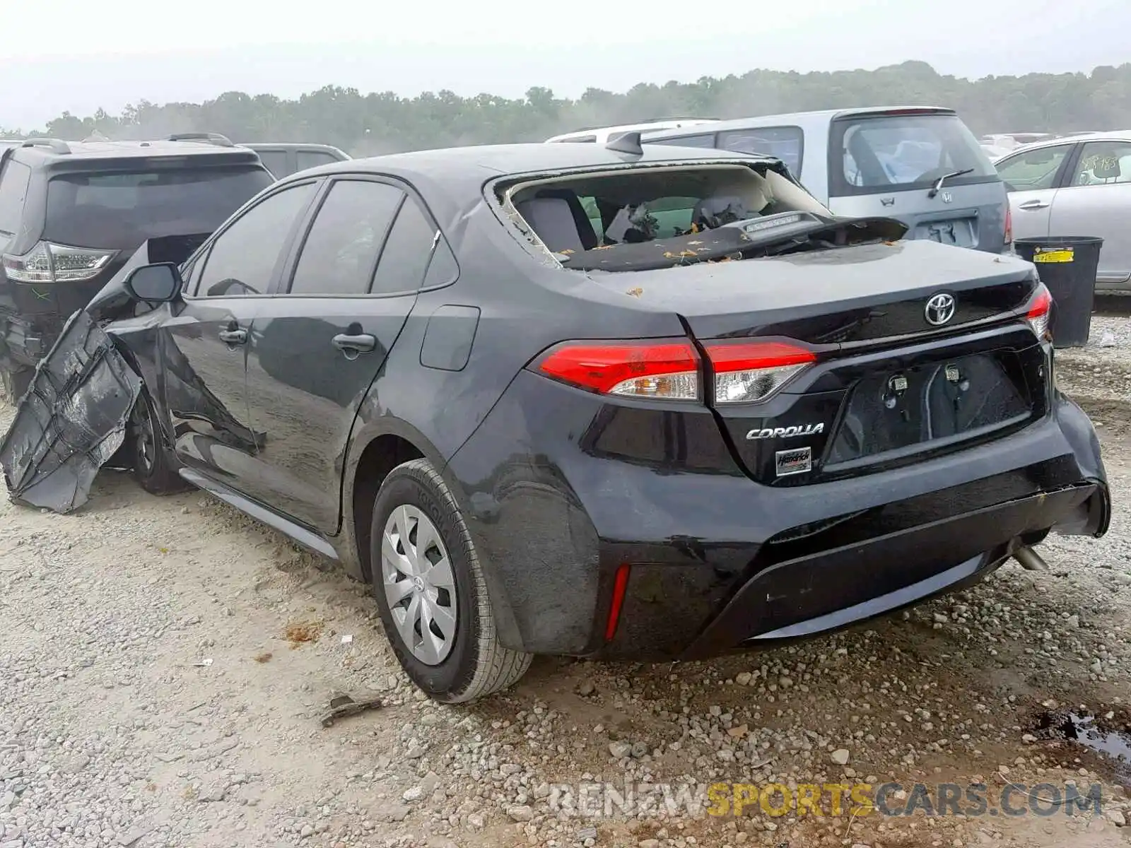 3 Photograph of a damaged car JTDDPRAE0LJ013311 TOYOTA COROLLA 2020