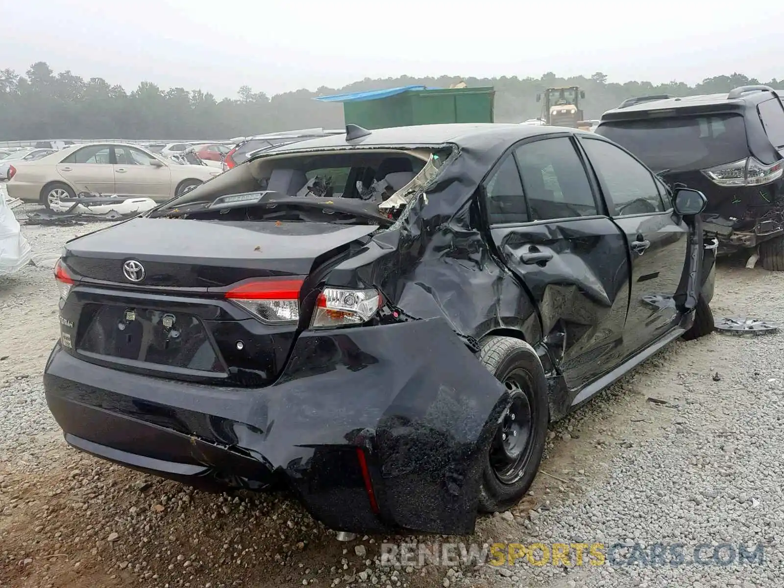 4 Photograph of a damaged car JTDDPRAE0LJ013311 TOYOTA COROLLA 2020