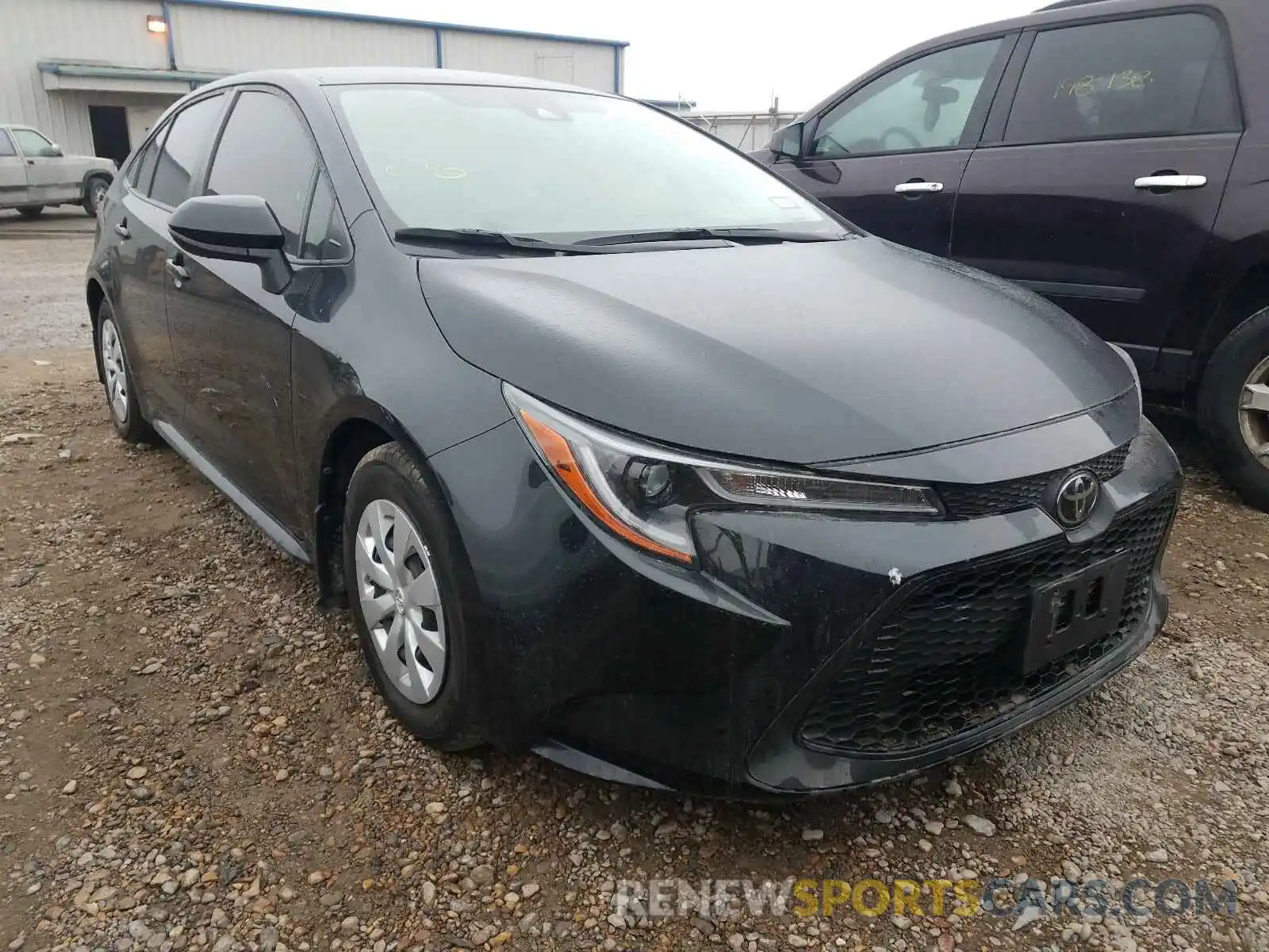 1 Photograph of a damaged car JTDDPRAE0LJ024700 TOYOTA COROLLA 2020