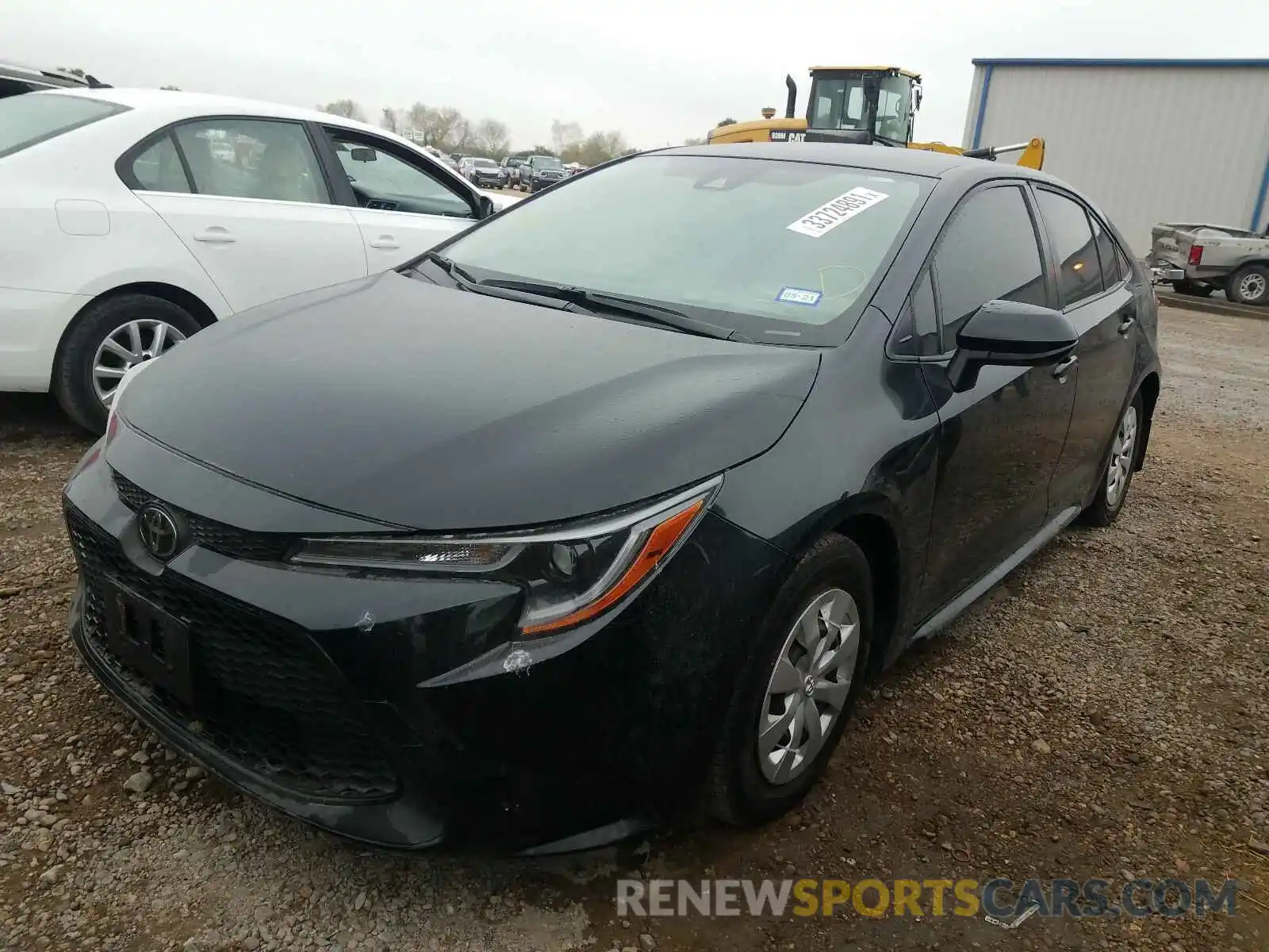 2 Photograph of a damaged car JTDDPRAE0LJ024700 TOYOTA COROLLA 2020