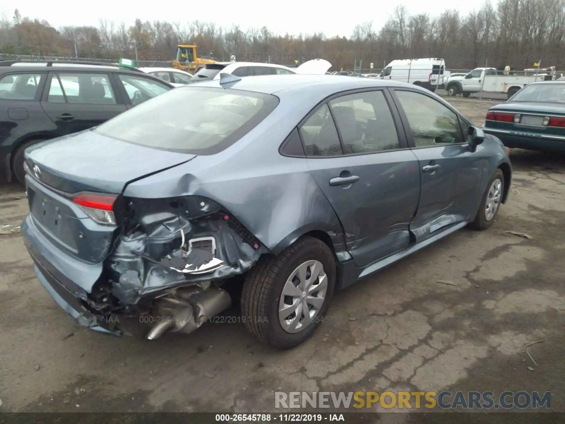 4 Photograph of a damaged car JTDDPRAE0LJ029122 TOYOTA COROLLA 2020