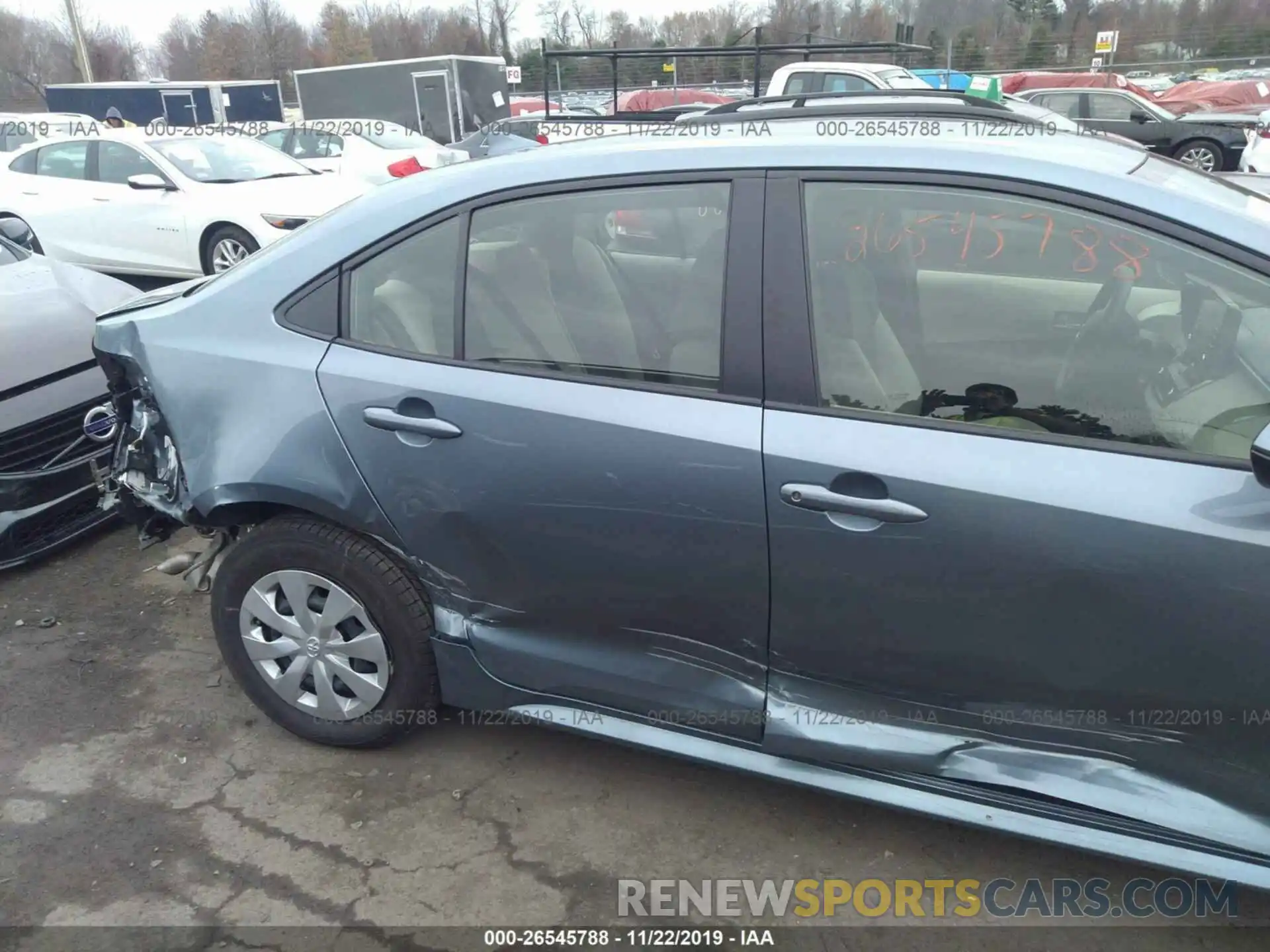 6 Photograph of a damaged car JTDDPRAE0LJ029122 TOYOTA COROLLA 2020