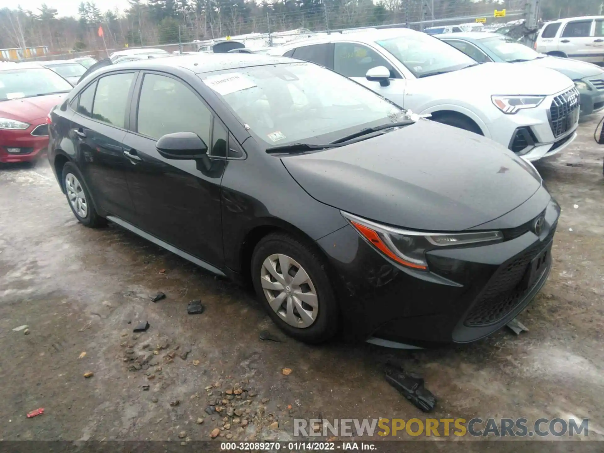 1 Photograph of a damaged car JTDDPRAE1LJ003421 TOYOTA COROLLA 2020