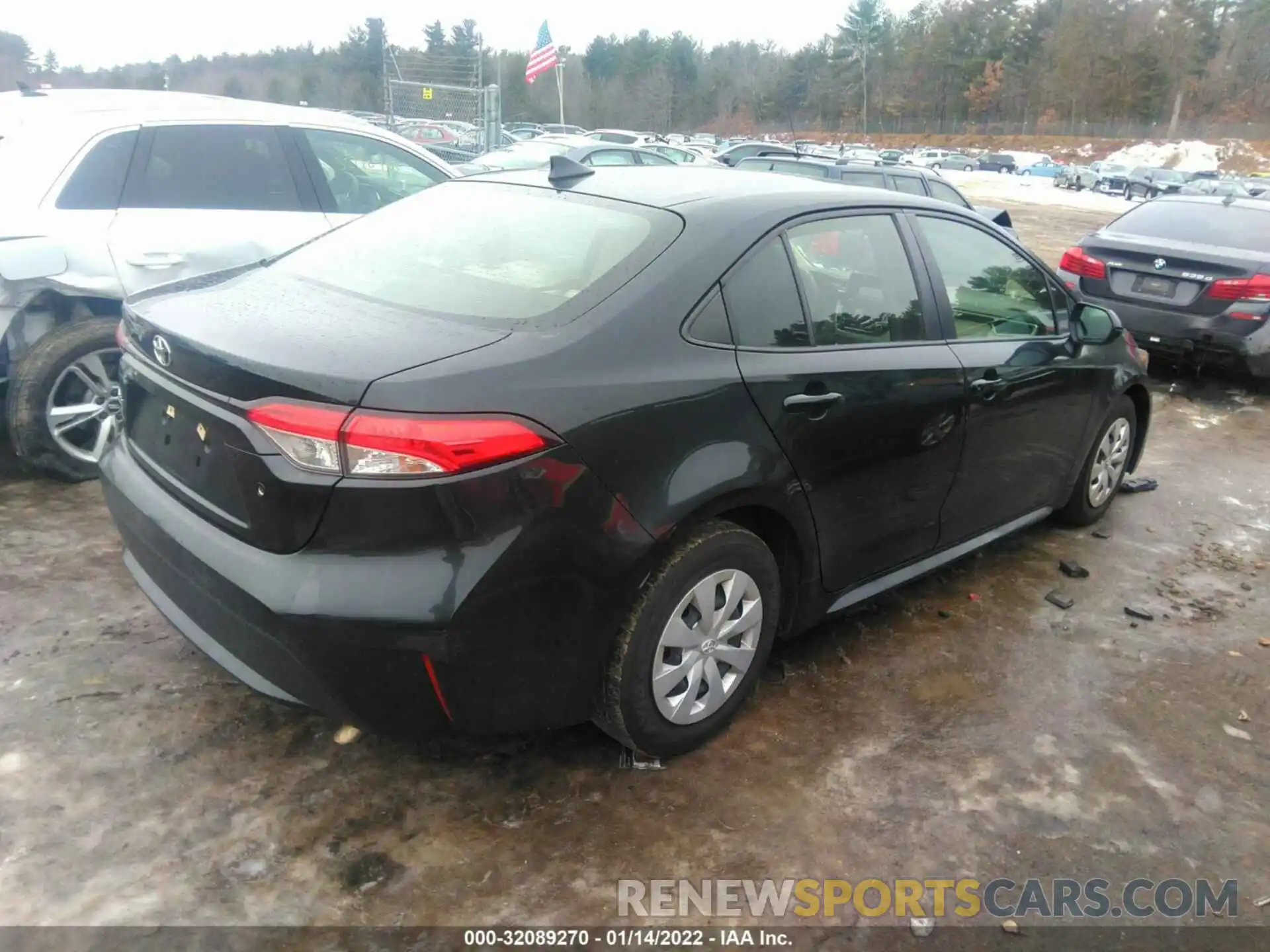 4 Photograph of a damaged car JTDDPRAE1LJ003421 TOYOTA COROLLA 2020