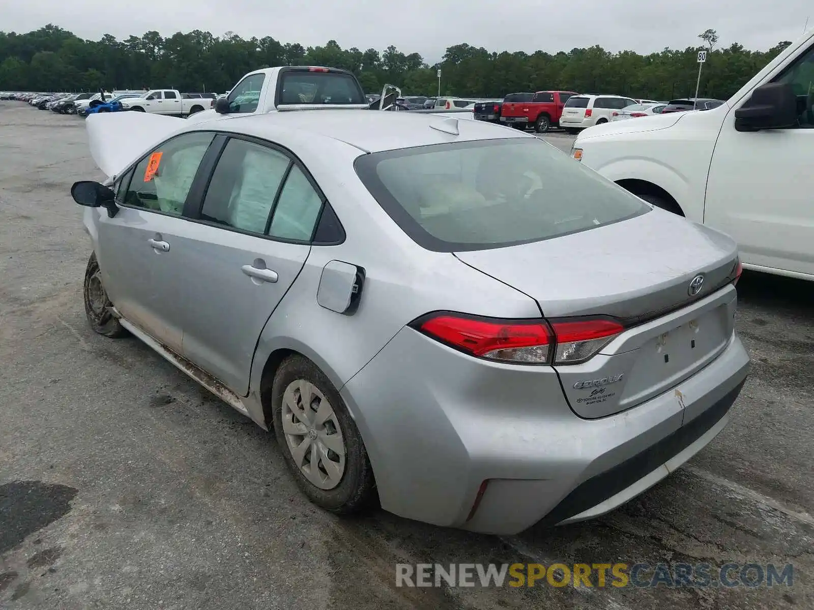 3 Photograph of a damaged car JTDDPRAE1LJ004309 TOYOTA COROLLA 2020