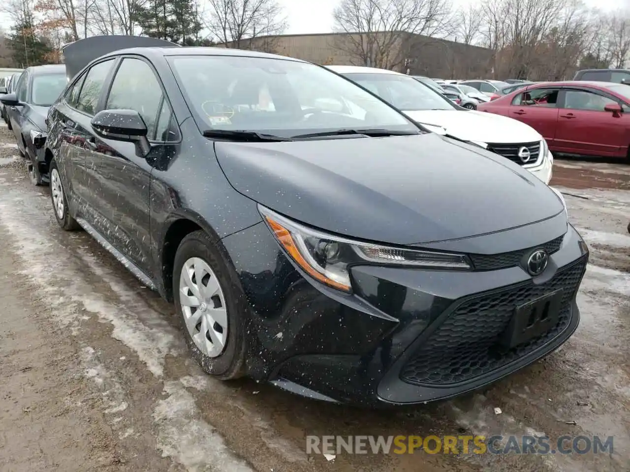 1 Photograph of a damaged car JTDDPRAE1LJ009249 TOYOTA COROLLA 2020