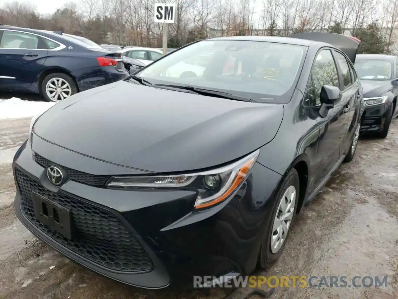 2 Photograph of a damaged car JTDDPRAE1LJ009249 TOYOTA COROLLA 2020