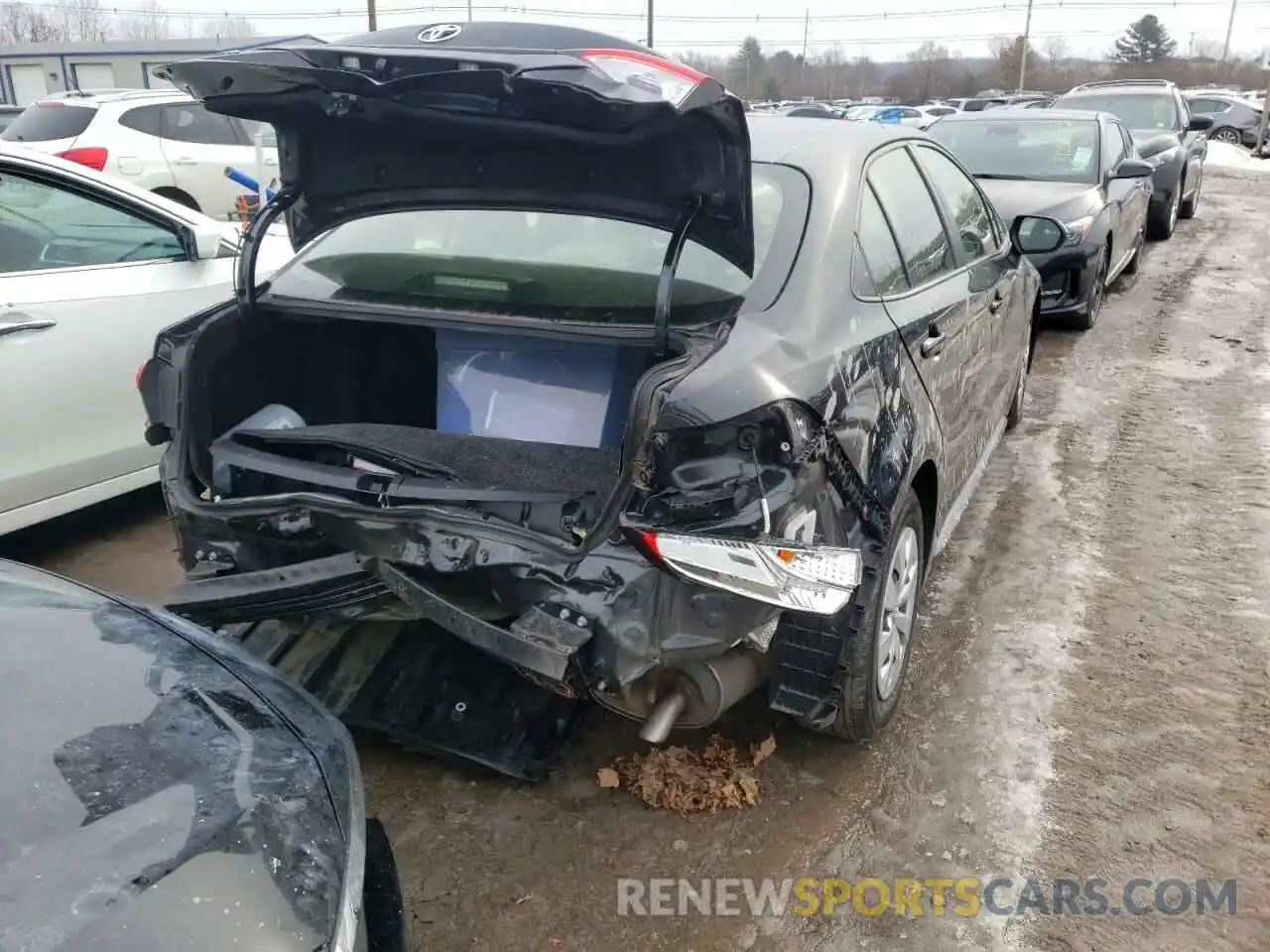 4 Photograph of a damaged car JTDDPRAE1LJ009249 TOYOTA COROLLA 2020