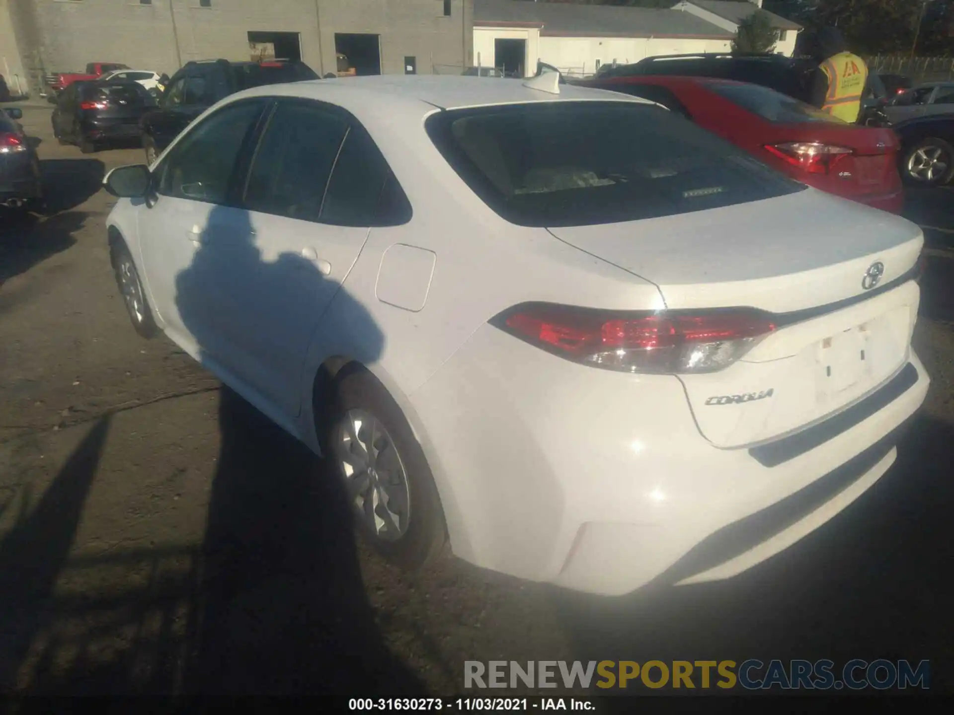 3 Photograph of a damaged car JTDDPRAE1LJ034524 TOYOTA COROLLA 2020