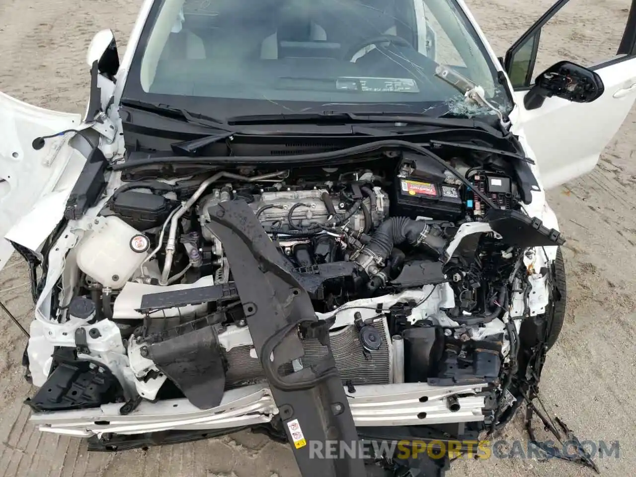 7 Photograph of a damaged car JTDDPRAE1LJ036287 TOYOTA COROLLA 2020