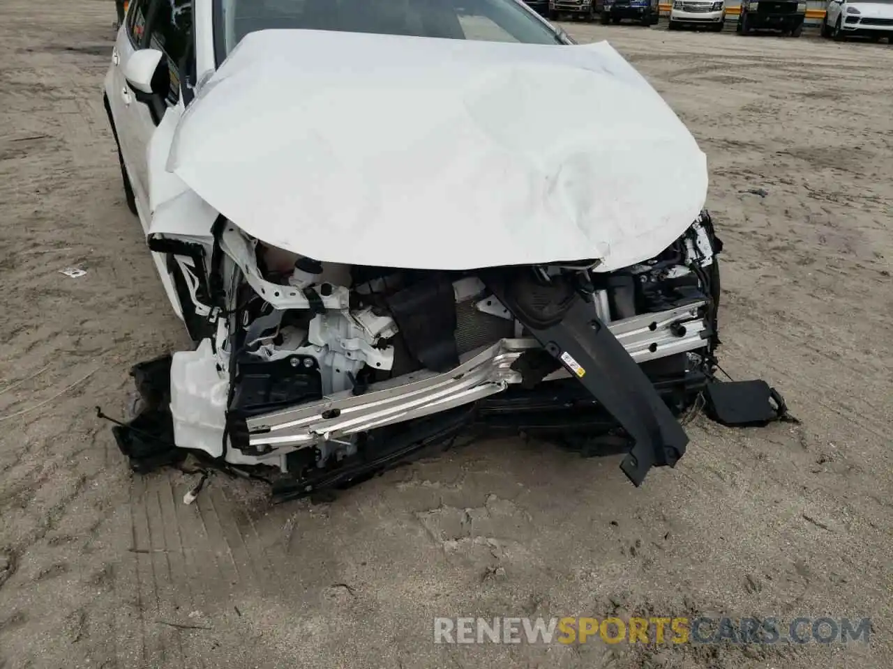 9 Photograph of a damaged car JTDDPRAE1LJ036287 TOYOTA COROLLA 2020