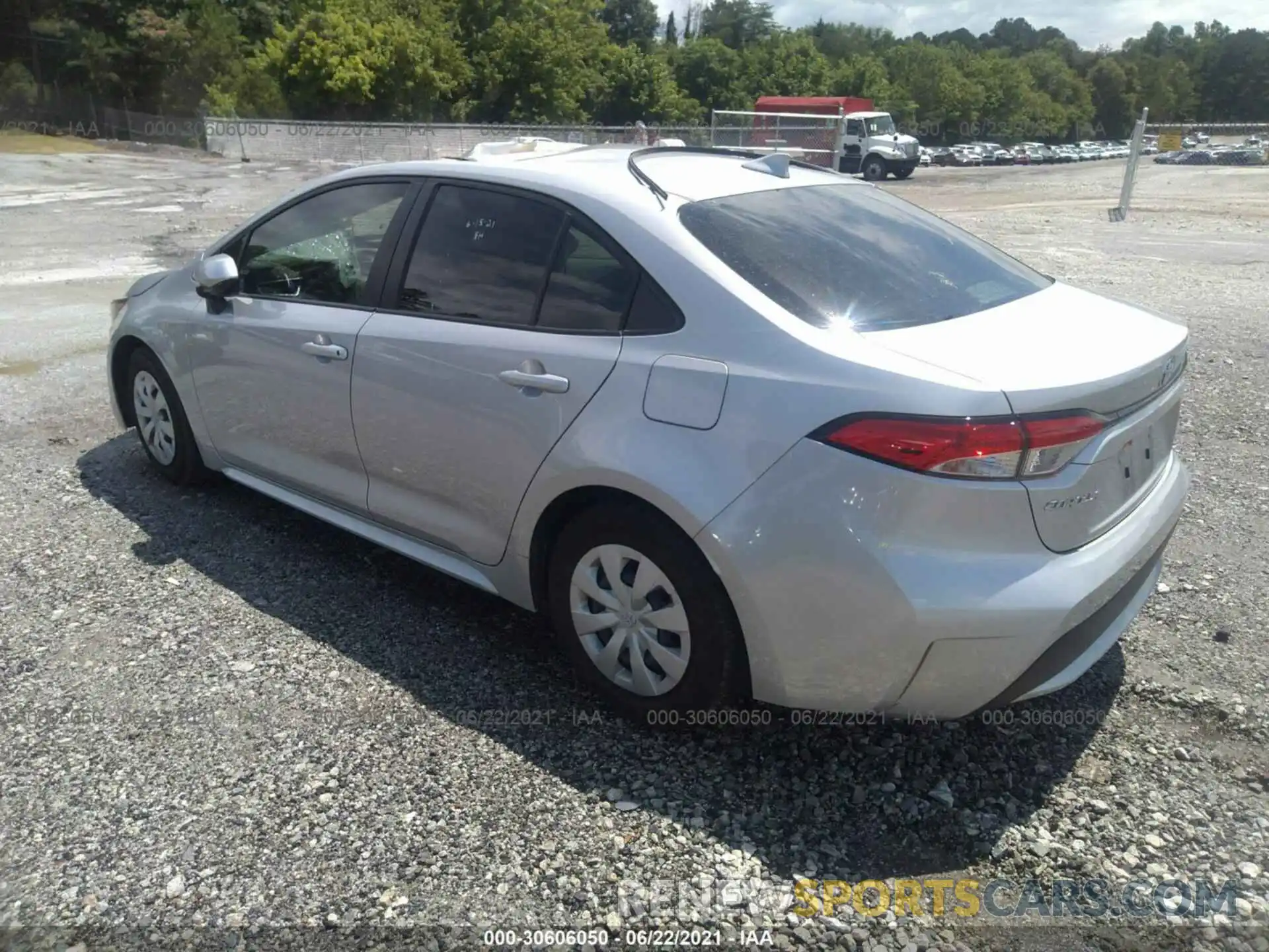 3 Photograph of a damaged car JTDDPRAE1LJ068317 TOYOTA COROLLA 2020