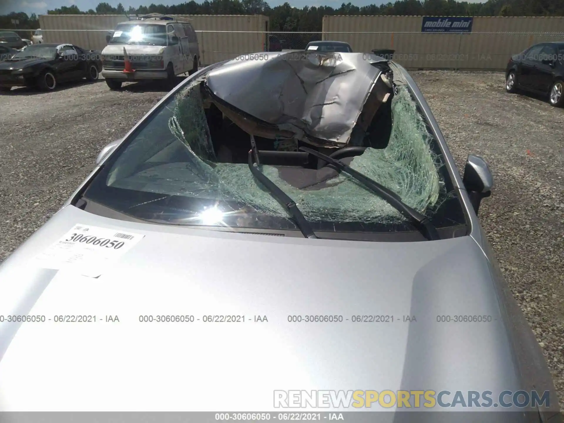 6 Photograph of a damaged car JTDDPRAE1LJ068317 TOYOTA COROLLA 2020