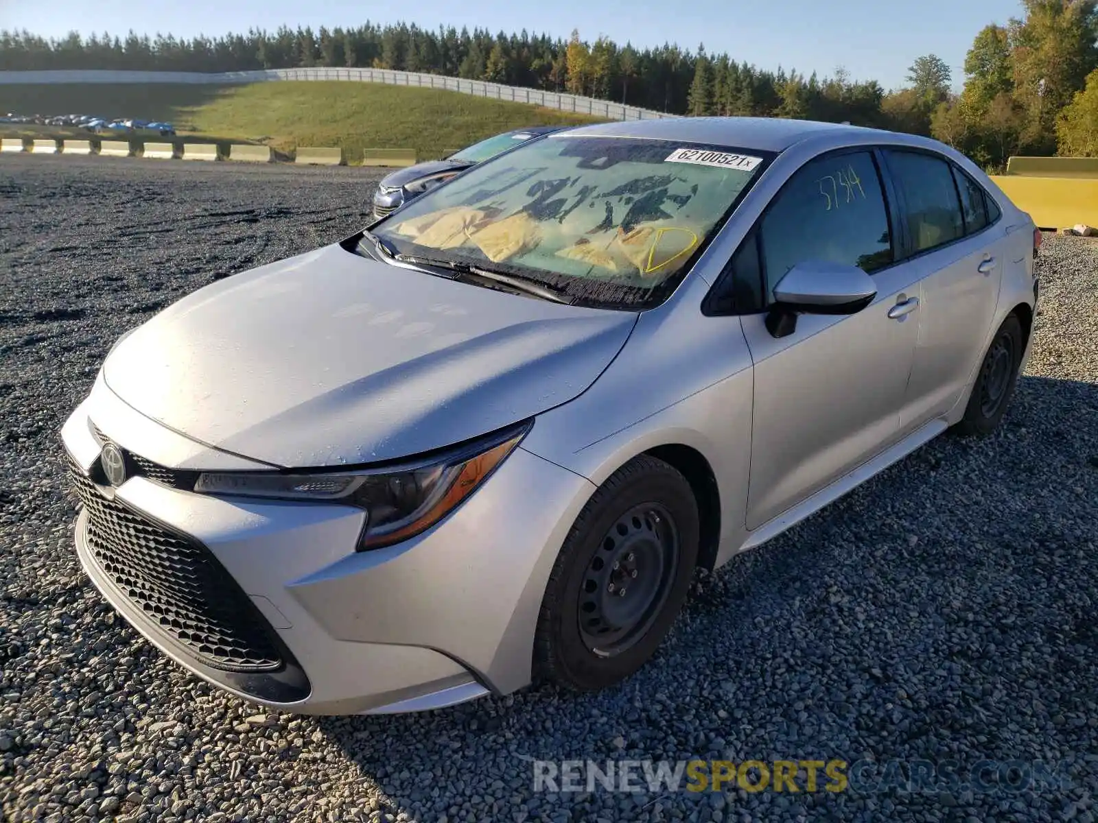 2 Photograph of a damaged car JTDDPRAE1LJ080502 TOYOTA COROLLA 2020