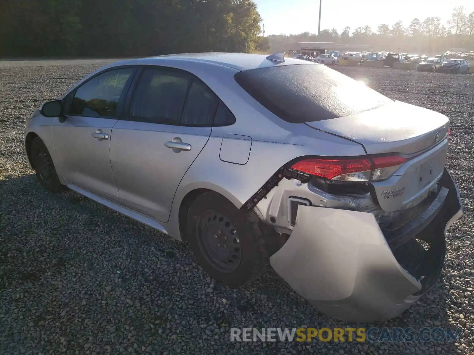 3 Photograph of a damaged car JTDDPRAE1LJ080502 TOYOTA COROLLA 2020