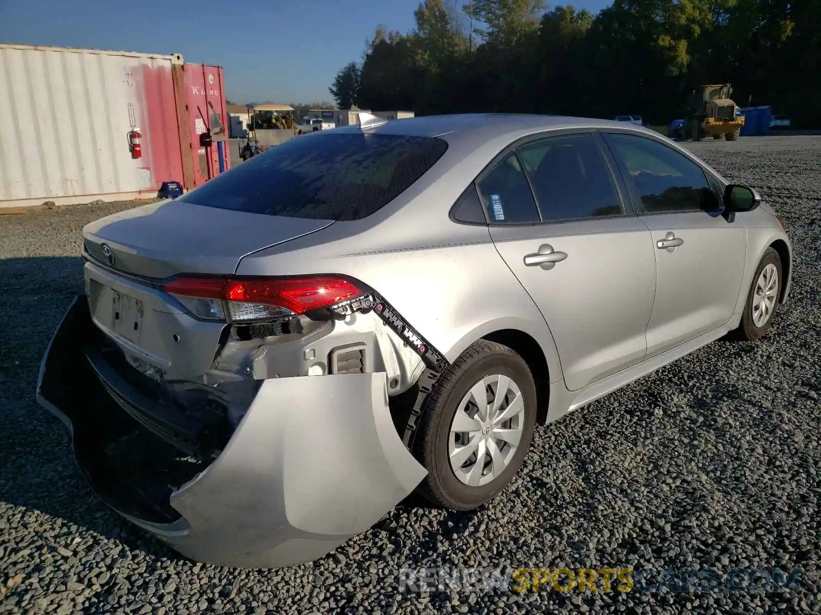 4 Photograph of a damaged car JTDDPRAE1LJ080502 TOYOTA COROLLA 2020