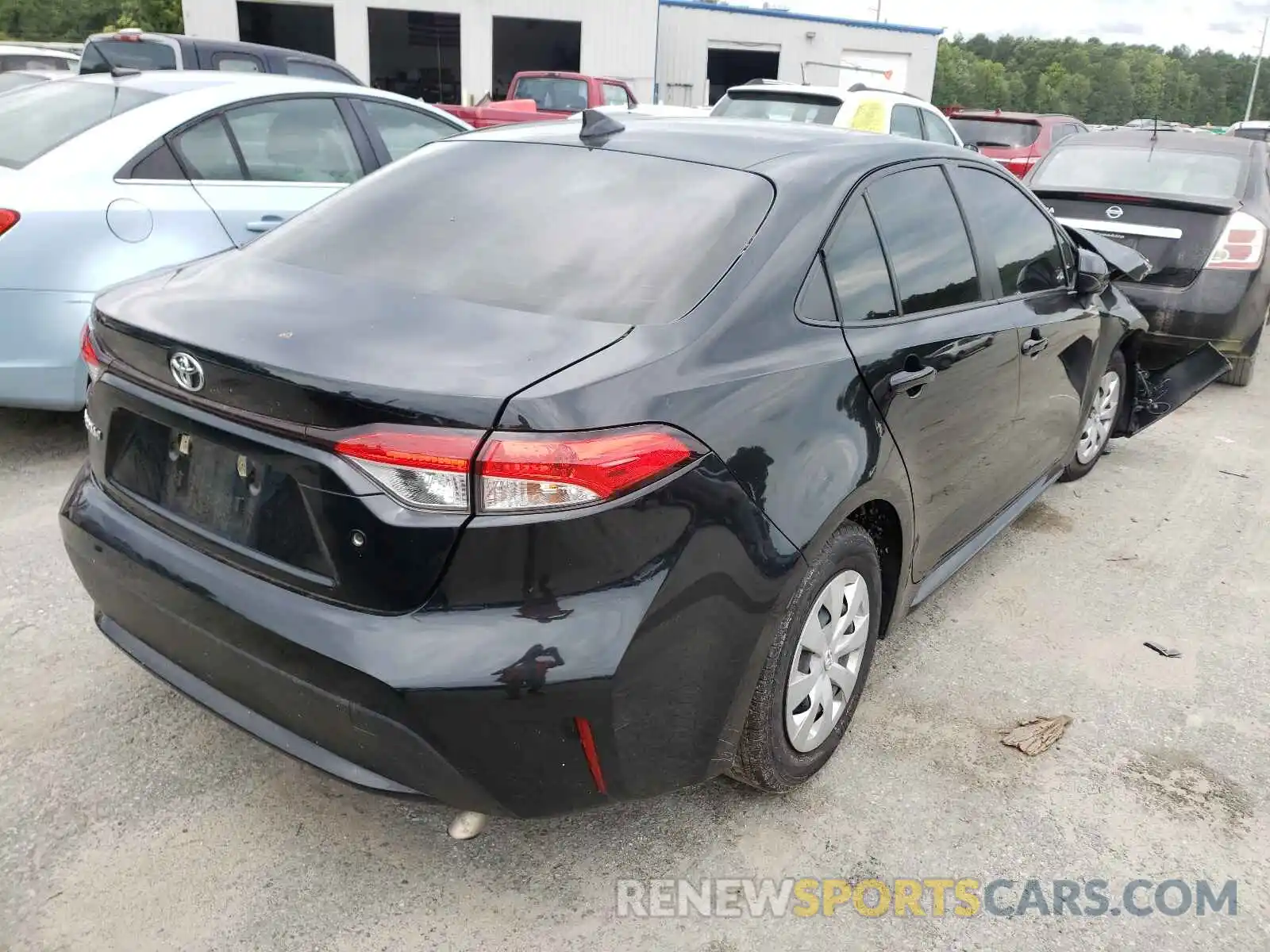 4 Photograph of a damaged car JTDDPRAE1LJ081780 TOYOTA COROLLA 2020