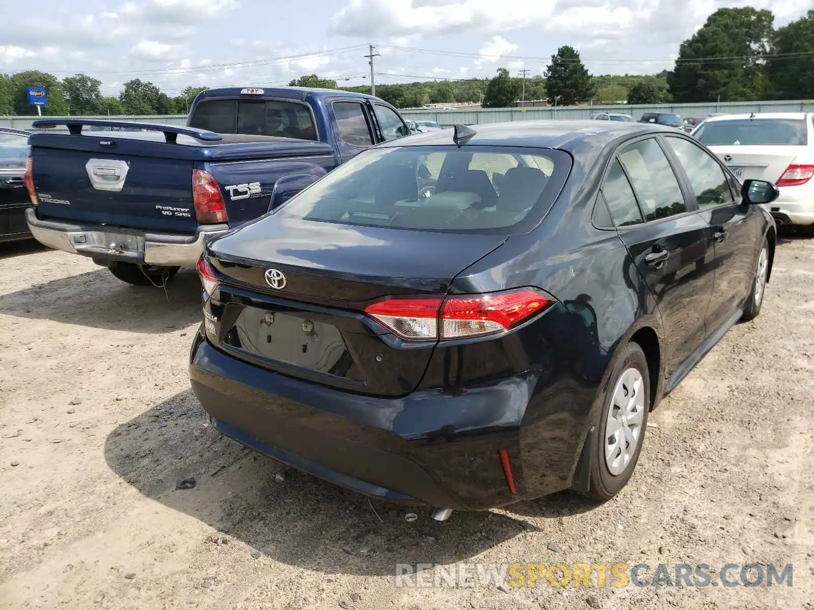 4 Photograph of a damaged car JTDDPRAE1LJ106242 TOYOTA COROLLA 2020