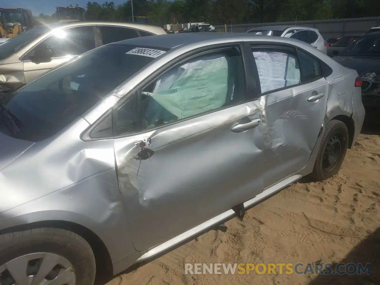 9 Photograph of a damaged car JTDDPRAE2LJ002181 TOYOTA COROLLA 2020