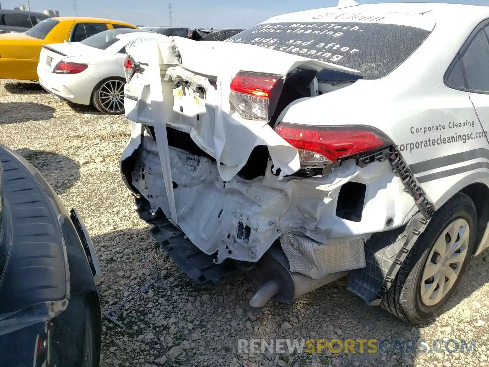 9 Photograph of a damaged car JTDDPRAE2LJ006618 TOYOTA COROLLA 2020