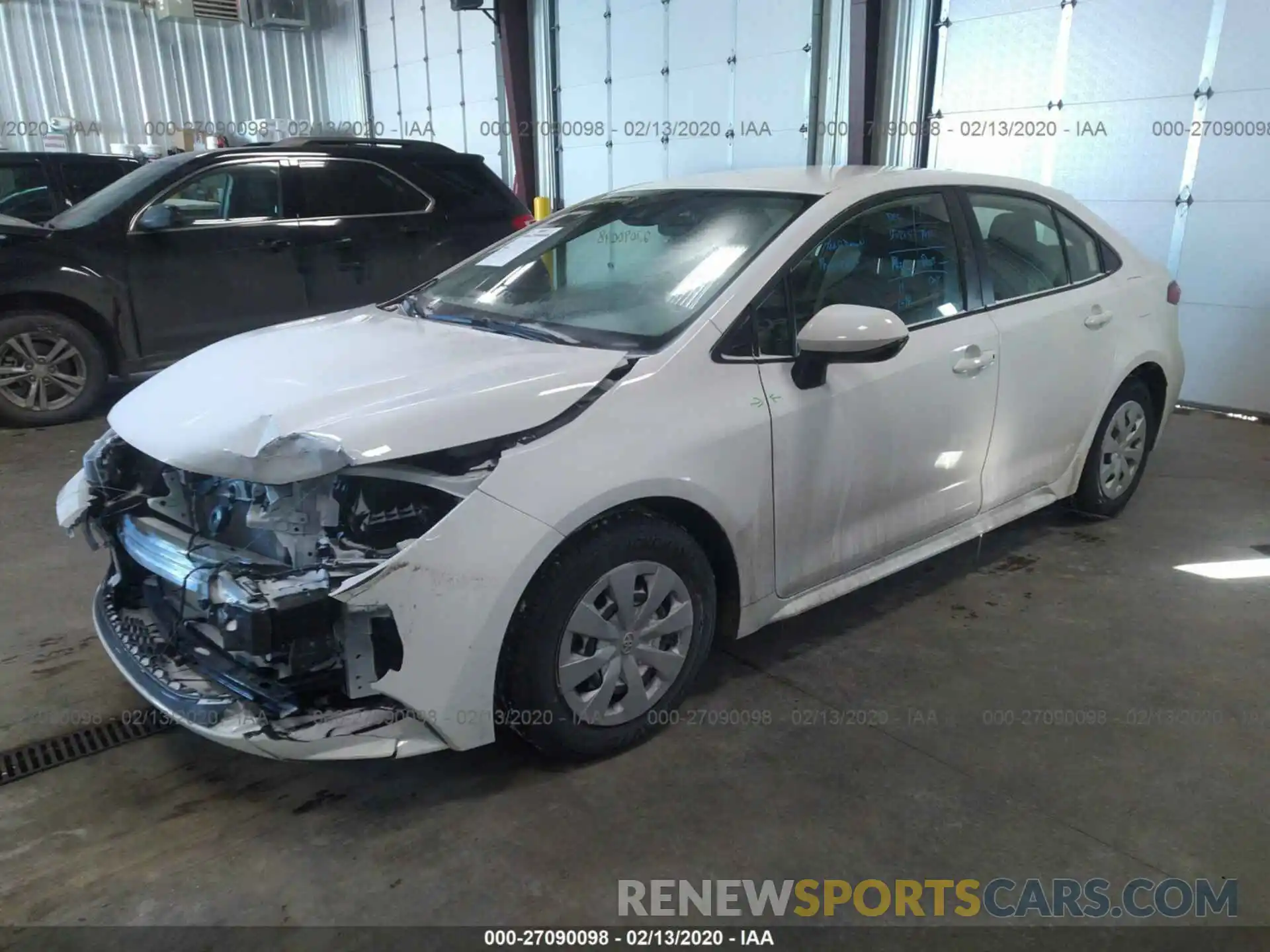 2 Photograph of a damaged car JTDDPRAE2LJ010037 TOYOTA COROLLA 2020