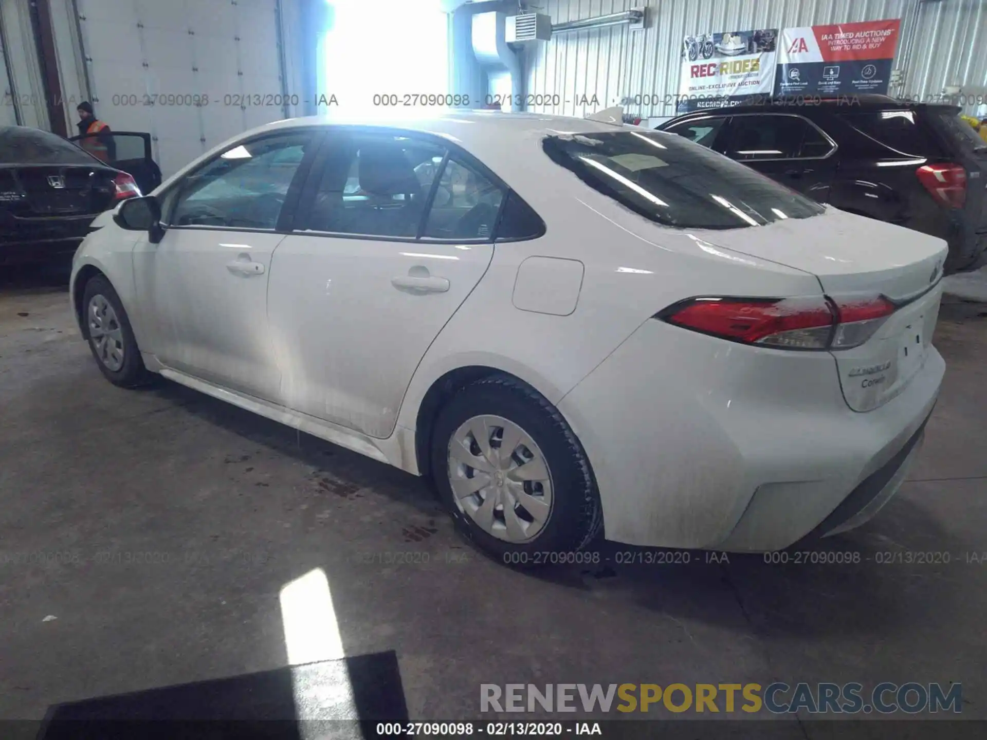 3 Photograph of a damaged car JTDDPRAE2LJ010037 TOYOTA COROLLA 2020