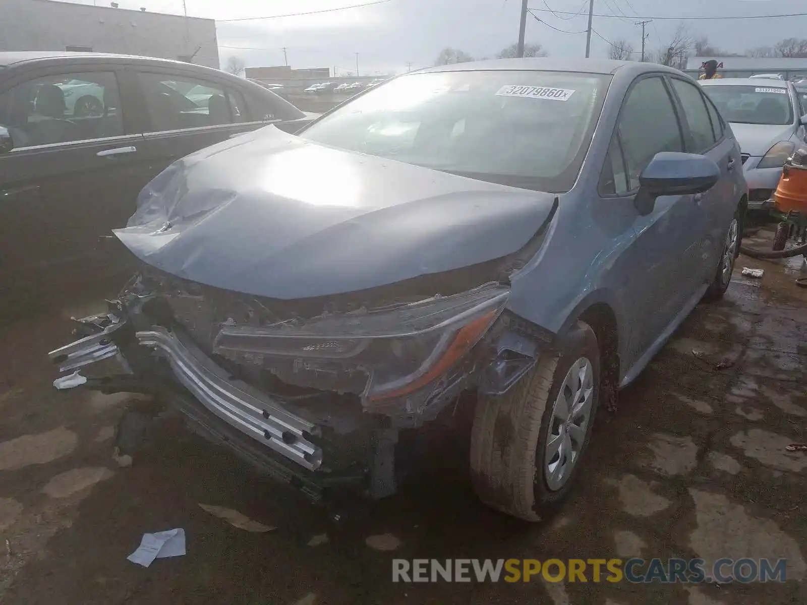 2 Photograph of a damaged car JTDDPRAE2LJ010748 TOYOTA COROLLA 2020