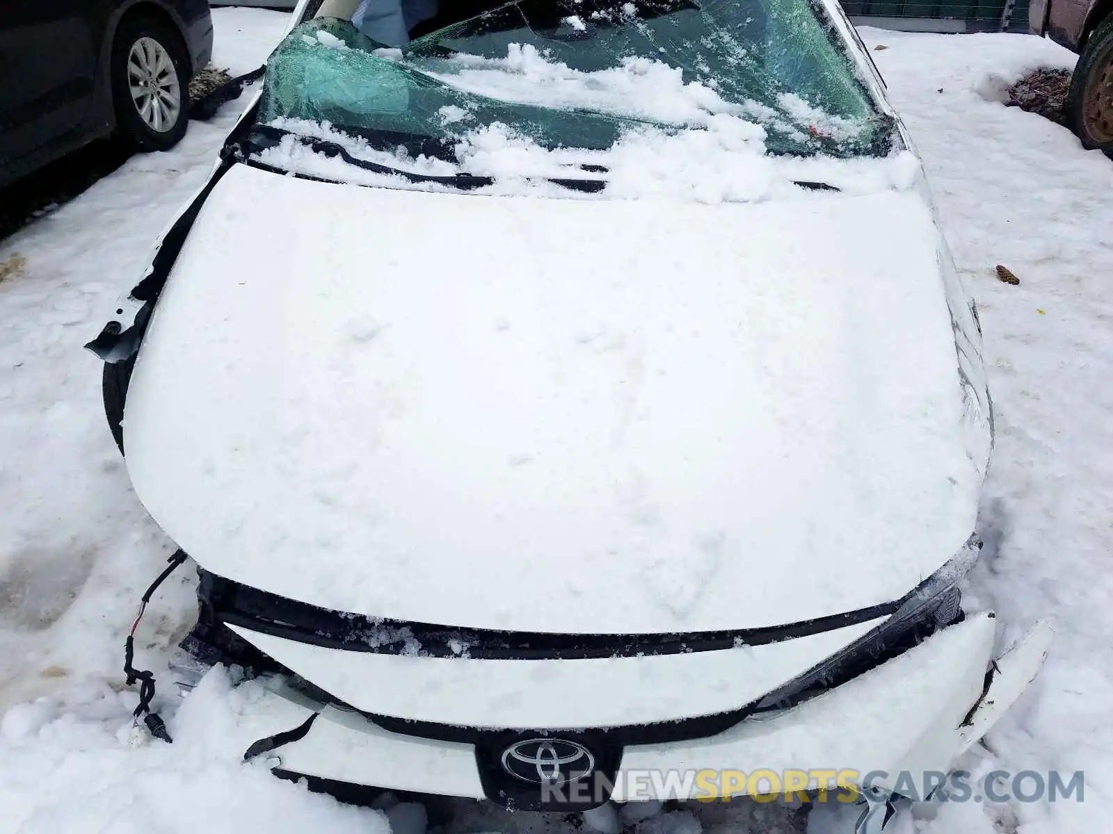 7 Photograph of a damaged car JTDDPRAE2LJ014380 TOYOTA COROLLA 2020