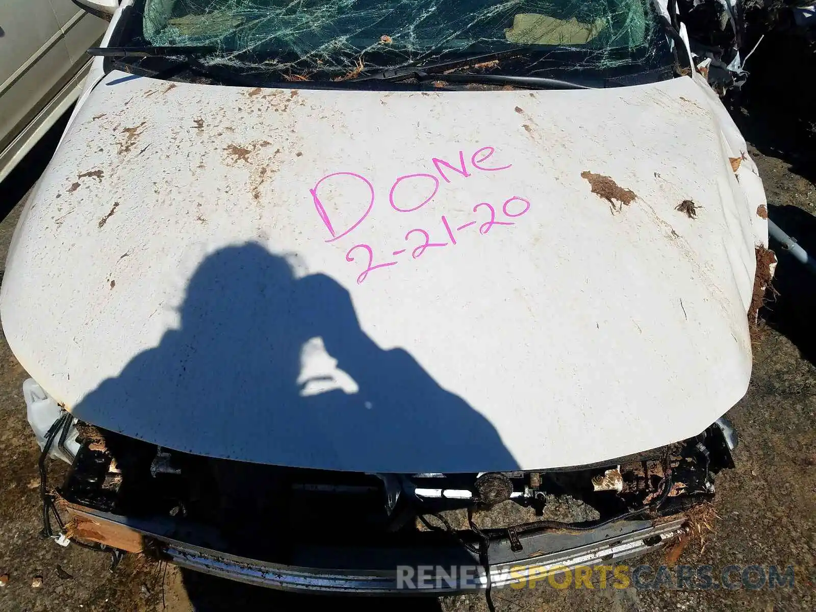 7 Photograph of a damaged car JTDDPRAE2LJ028652 TOYOTA COROLLA 2020