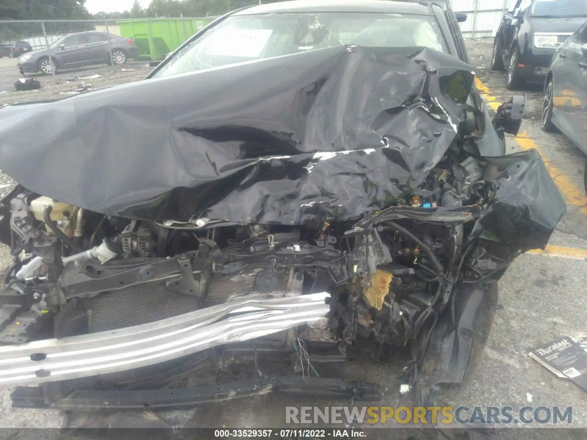 6 Photograph of a damaged car JTDDPRAE2LJ031423 TOYOTA COROLLA 2020