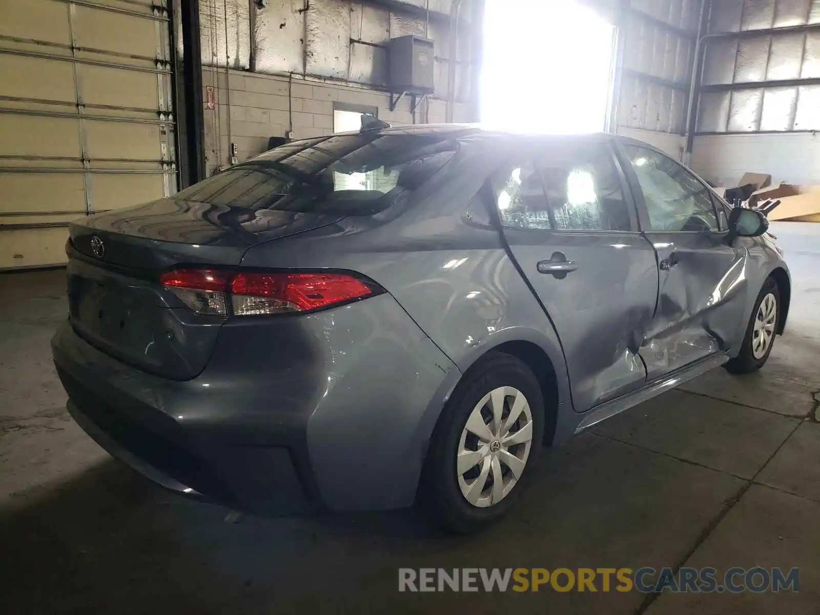 4 Photograph of a damaged car JTDDPRAE2LJ043829 TOYOTA COROLLA 2020