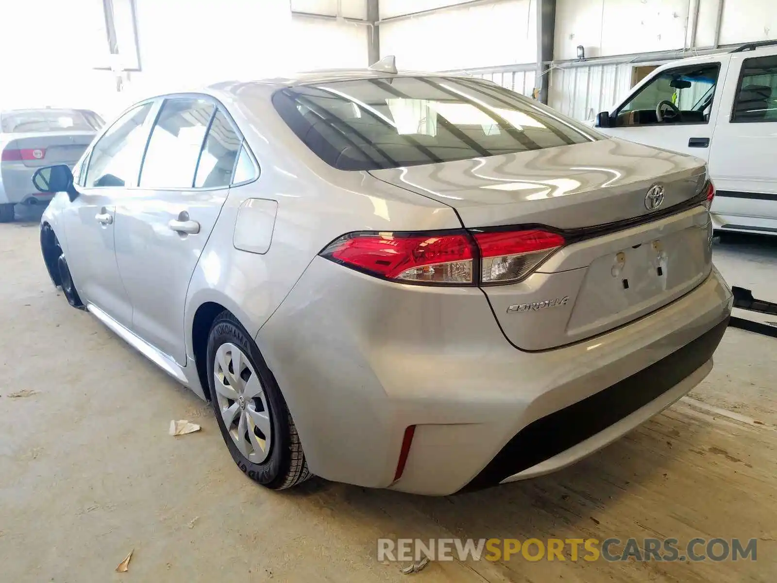 3 Photograph of a damaged car JTDDPRAE2LJ072117 TOYOTA COROLLA 2020