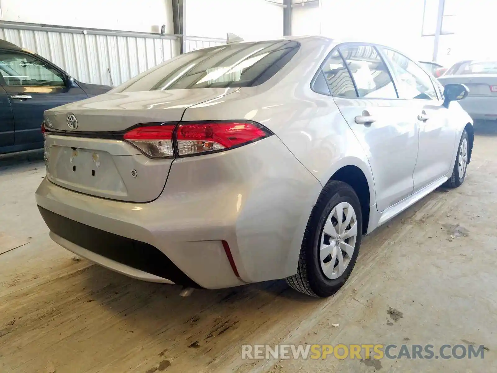 4 Photograph of a damaged car JTDDPRAE2LJ072117 TOYOTA COROLLA 2020