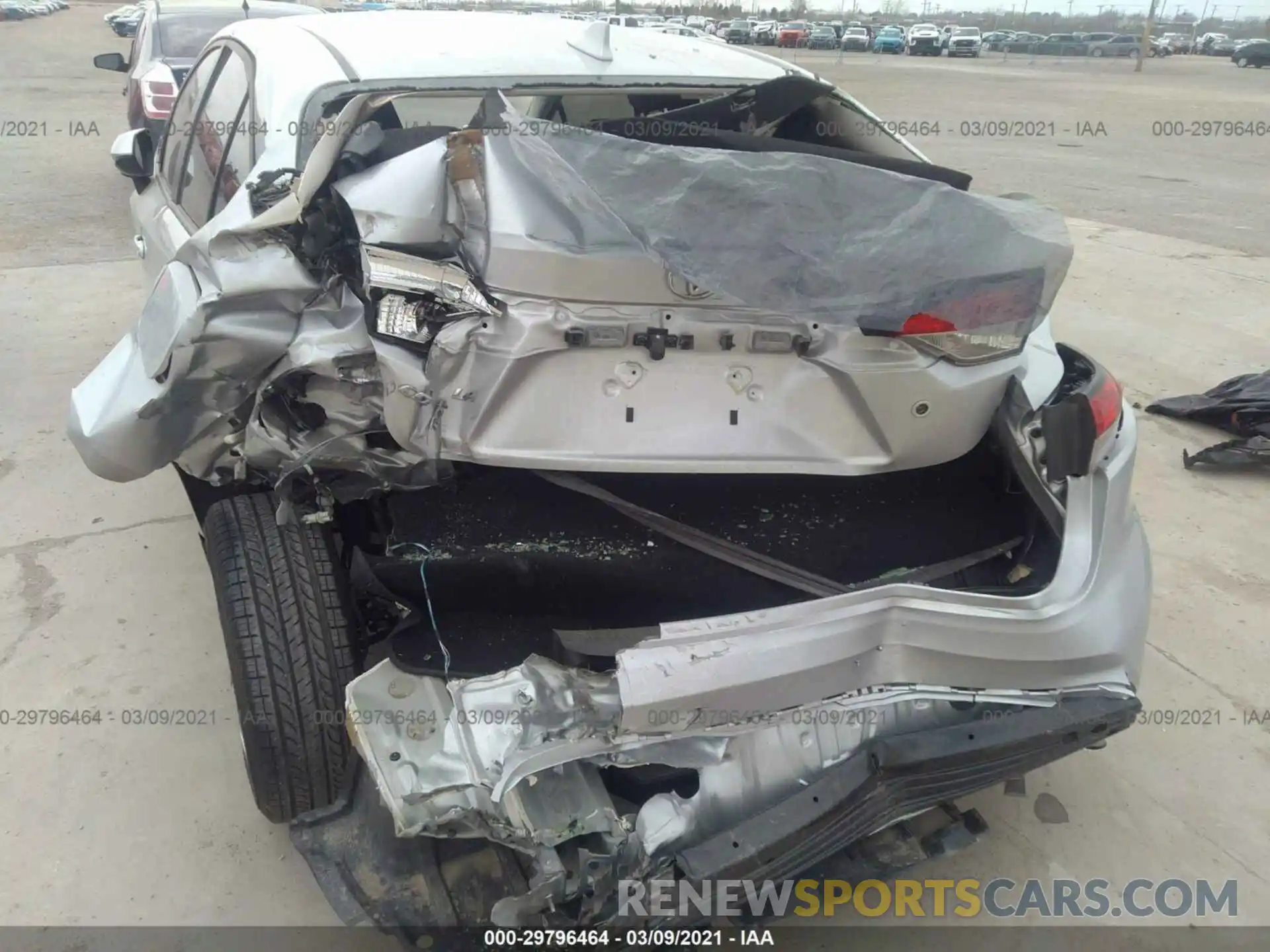 6 Photograph of a damaged car JTDDPRAE2LJ073056 TOYOTA COROLLA 2020