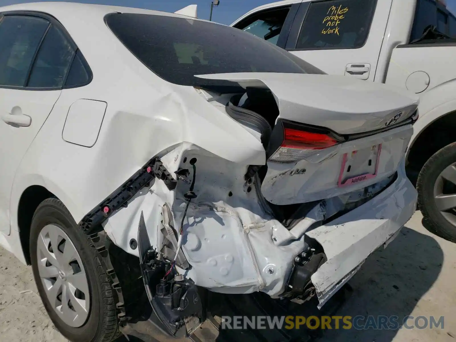 9 Photograph of a damaged car JTDDPRAE2LJ078631 TOYOTA COROLLA 2020