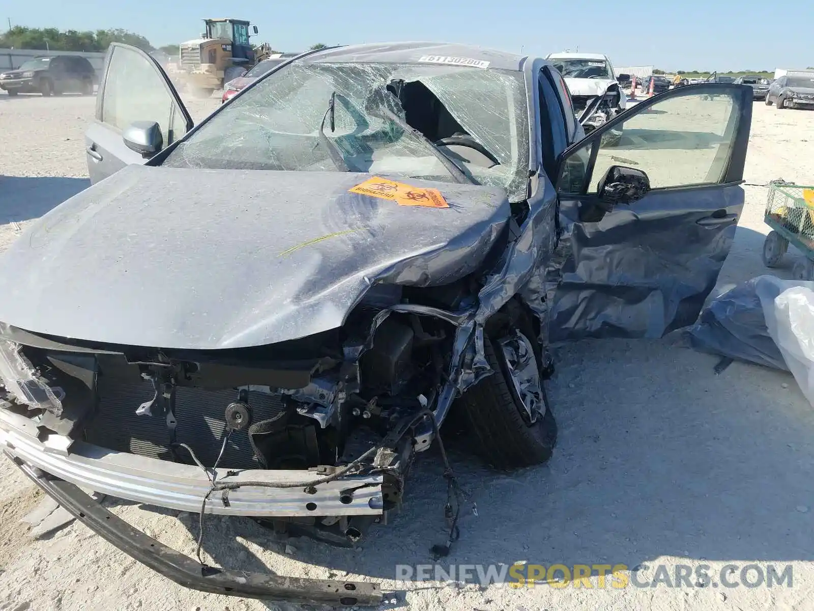 9 Photograph of a damaged car JTDDPRAE2LJ115564 TOYOTA COROLLA 2020