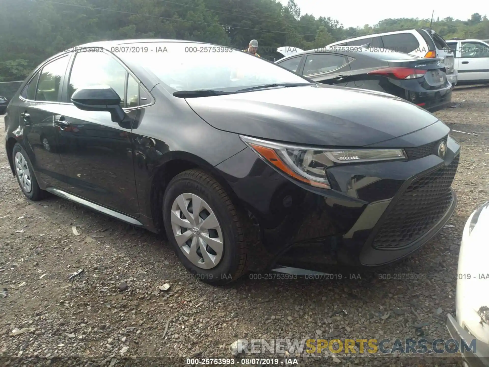 1 Photograph of a damaged car JTDDPRAE3LJ000990 TOYOTA COROLLA 2020