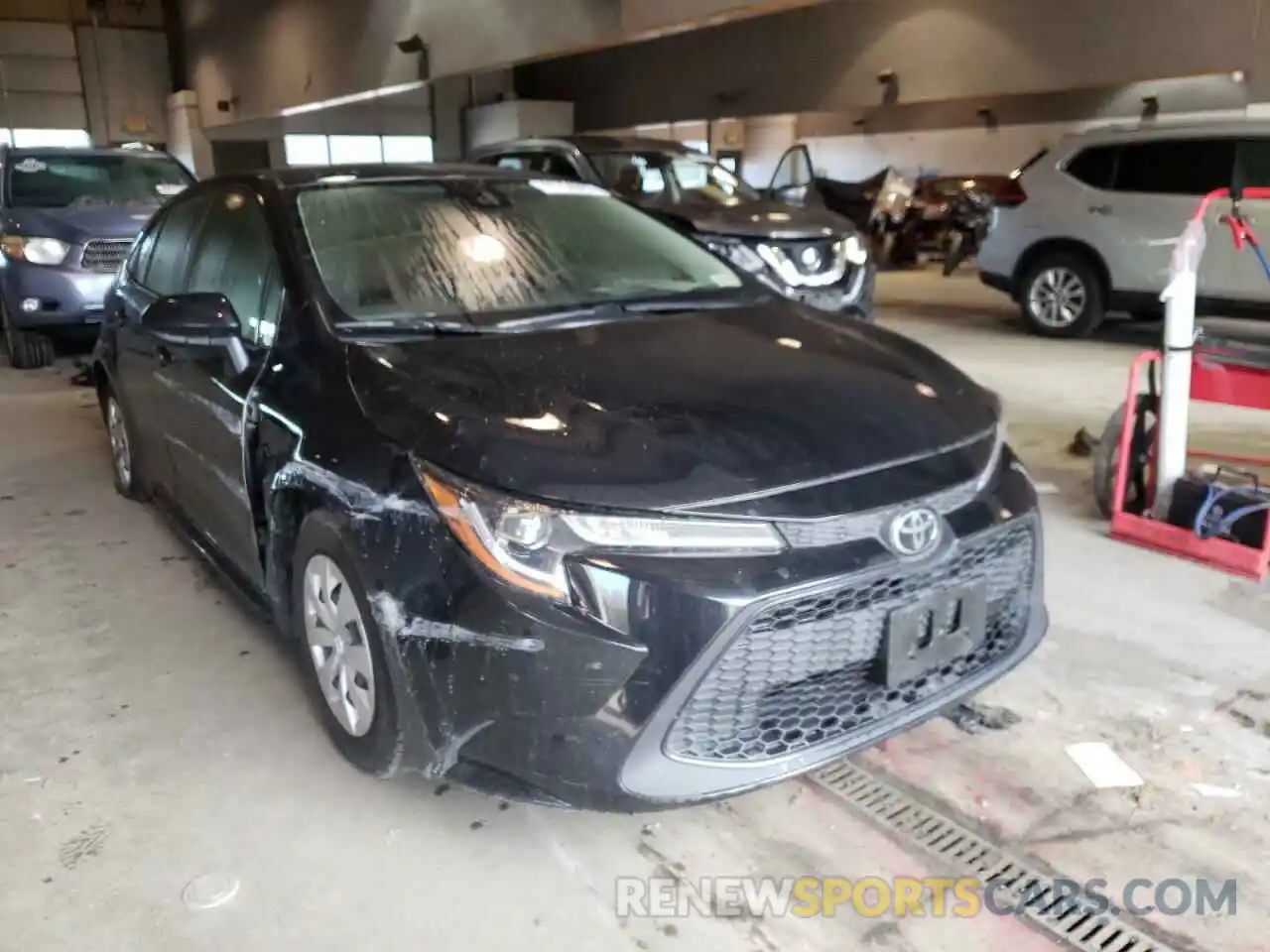 1 Photograph of a damaged car JTDDPRAE3LJ007888 TOYOTA COROLLA 2020