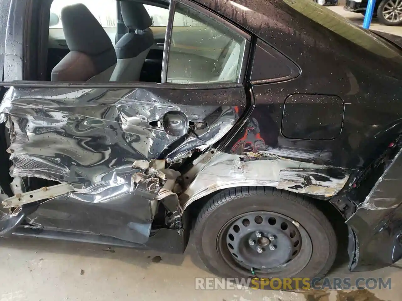 9 Photograph of a damaged car JTDDPRAE3LJ007888 TOYOTA COROLLA 2020