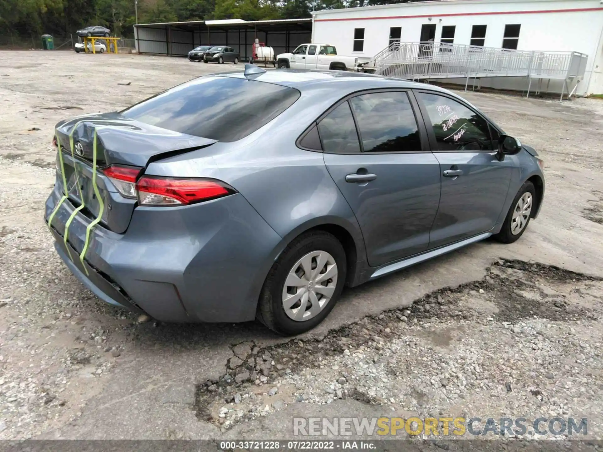 4 Photograph of a damaged car JTDDPRAE3LJ050336 TOYOTA COROLLA 2020