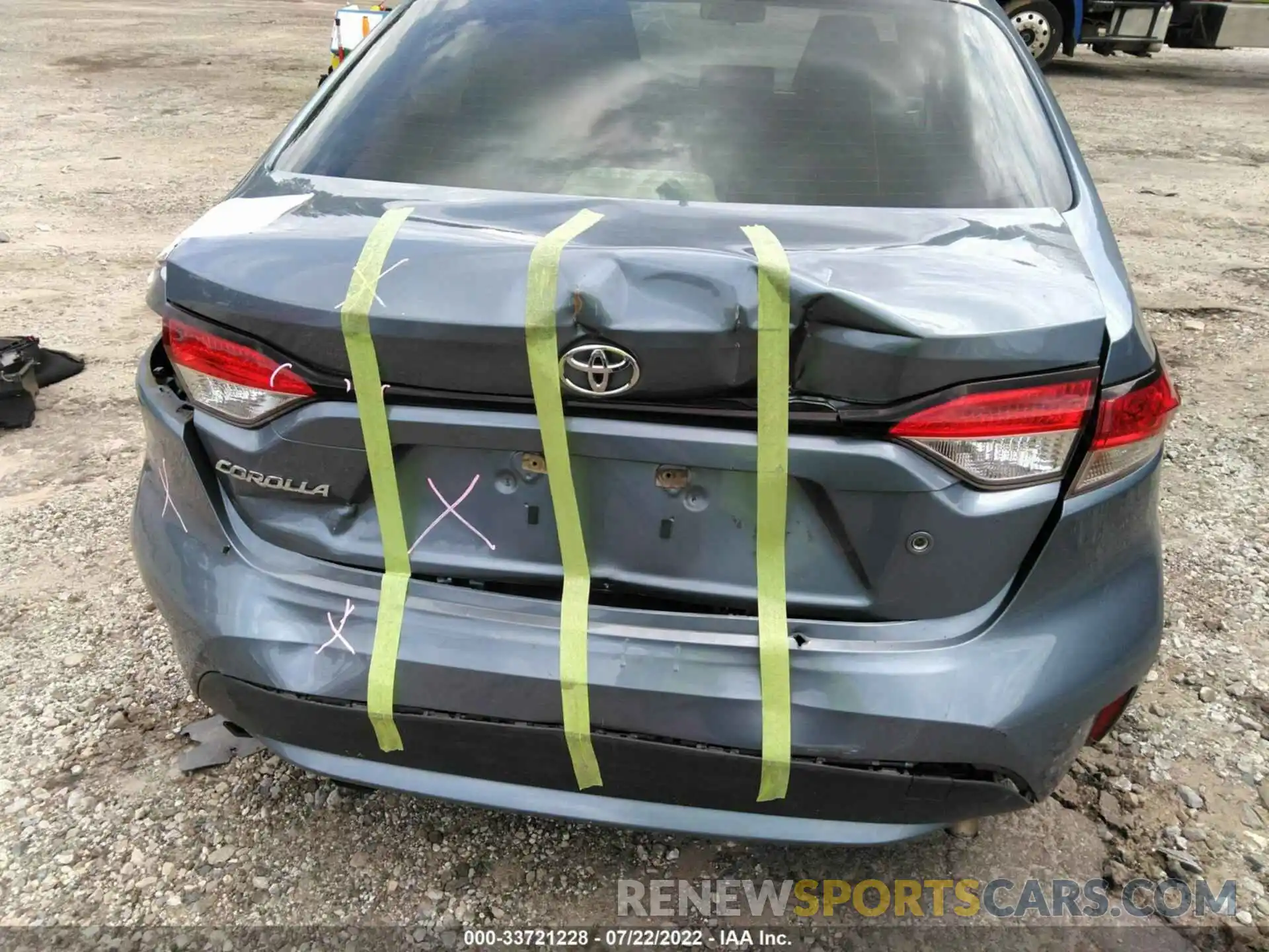 6 Photograph of a damaged car JTDDPRAE3LJ050336 TOYOTA COROLLA 2020